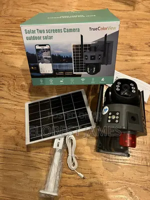 Smart Solar Threes Screen Camera 4G Outdoor/Indoor Solar