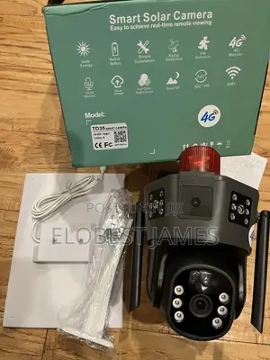 Smart Solar Threes Screen Camera 4G Outdoor/Indoor Solar