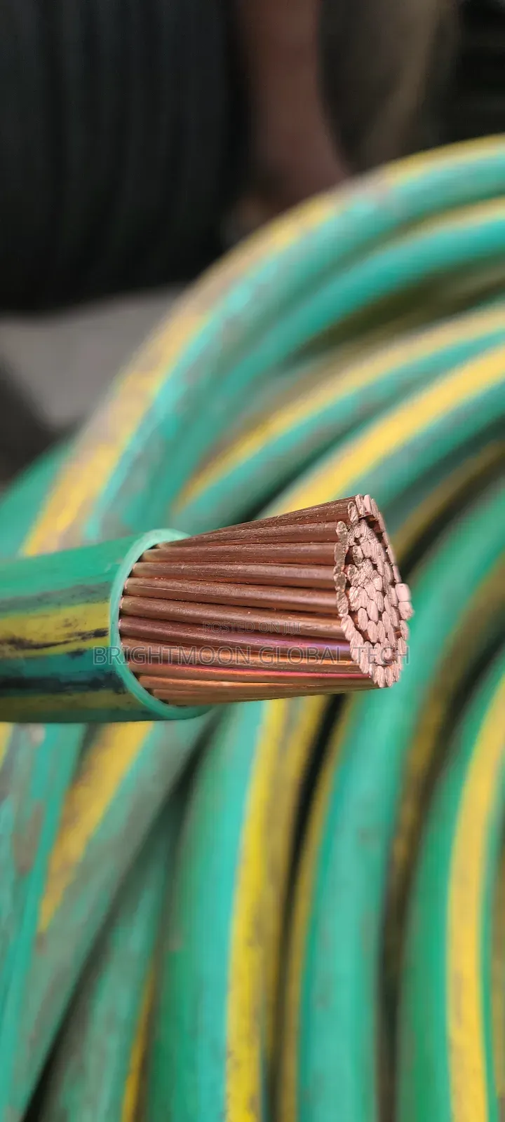 500mm Single Earth Cable PVC 