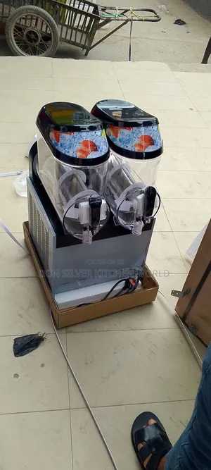 Double Chember Juice Slush Machine