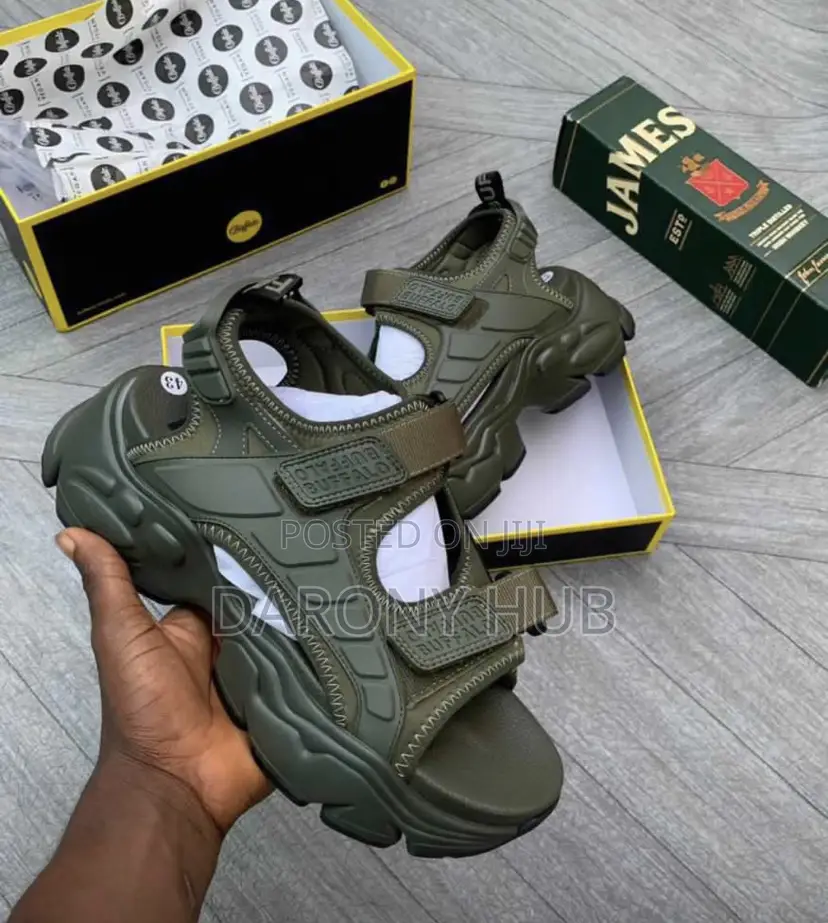 BEST Selling BUFFALO Binary CHUNKY Sandals