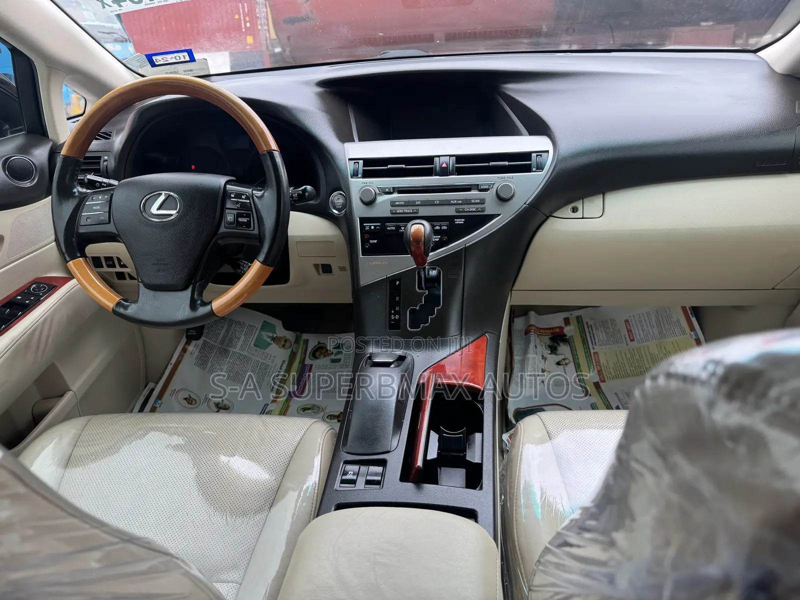 Lexus RX 350 AWD 2012 Black