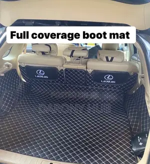 CUSTOMIZED 7d Leather TRUNK Mat
