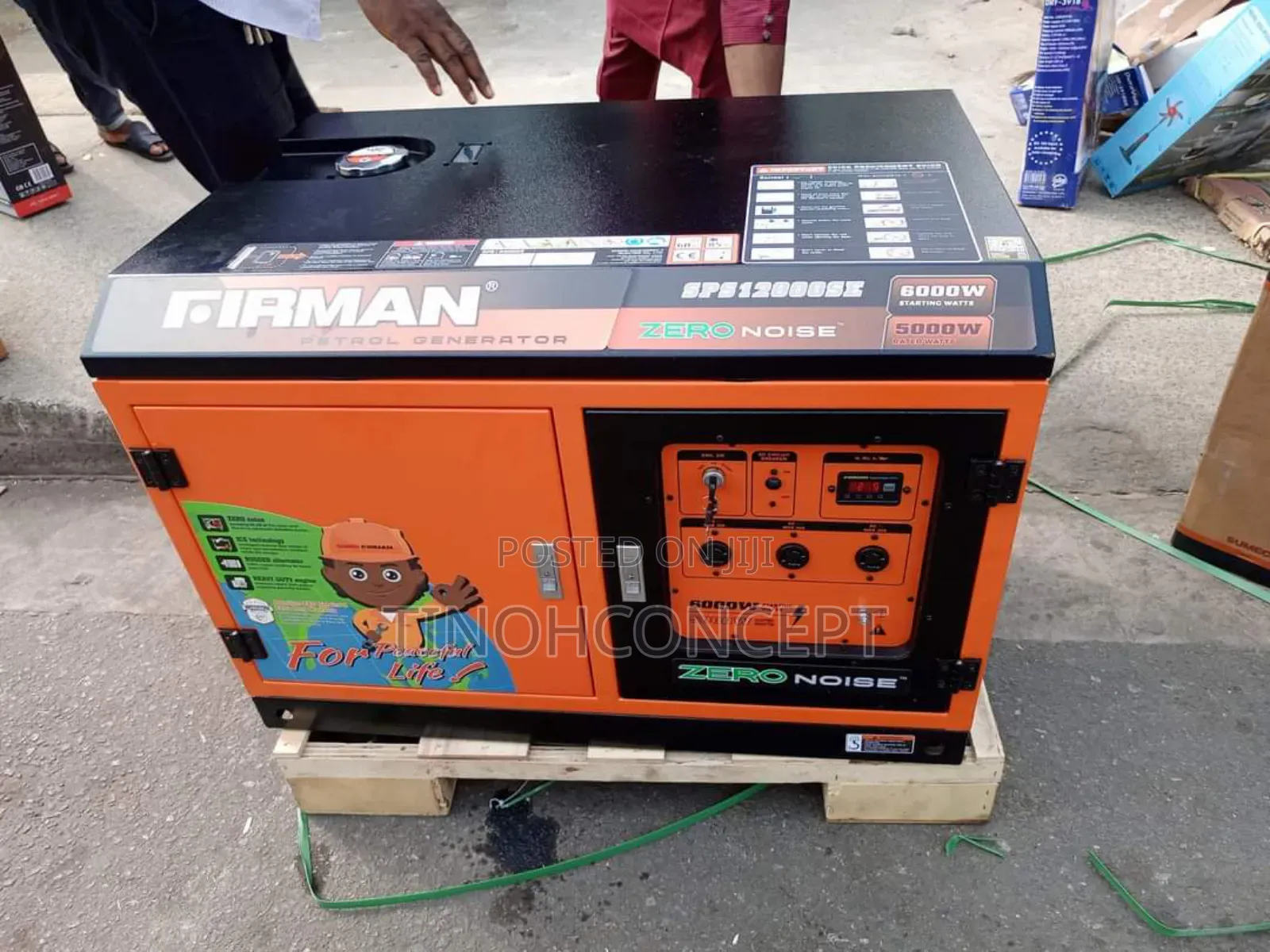 Firman Petrol Soundproof Generator 6 KVA