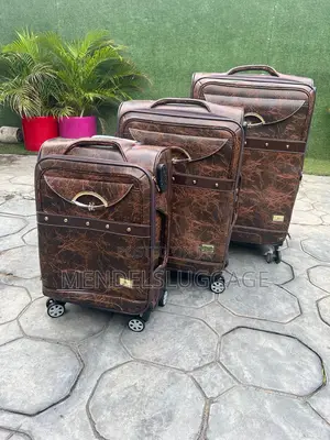 Imported Leather Luggage