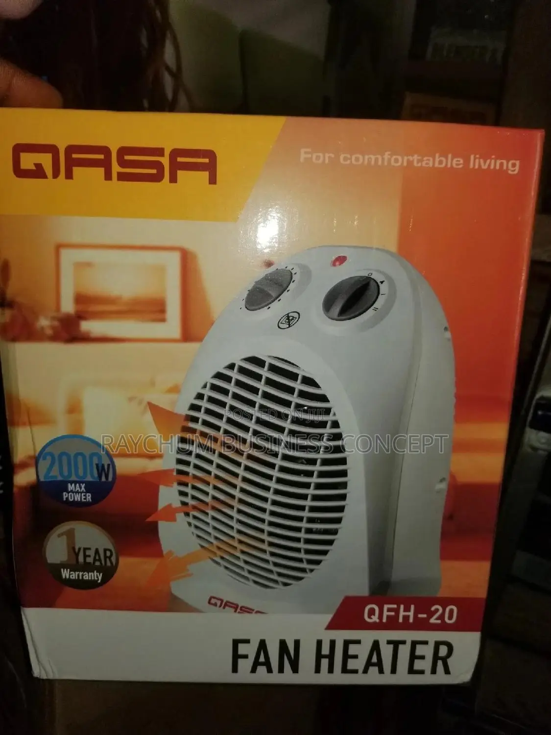 Room Heater Potable QFH-20 2000w