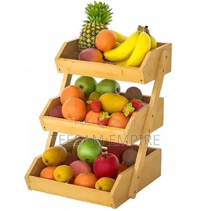 Bamboo Multi-Layer Storage Basket