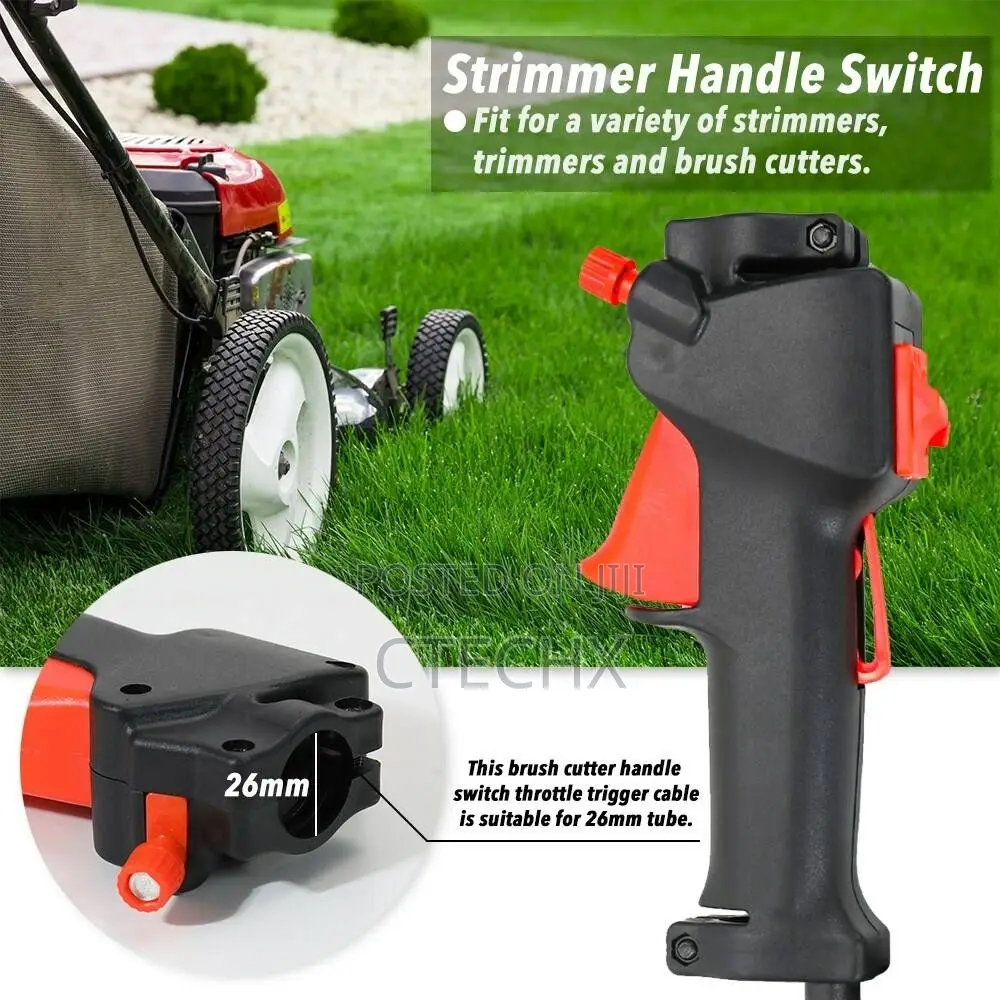 Lawn Mower Throttle Trigger Strimmer Handle Switch