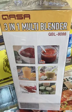 QASA 3 in 1 Stainless Multi-Blender