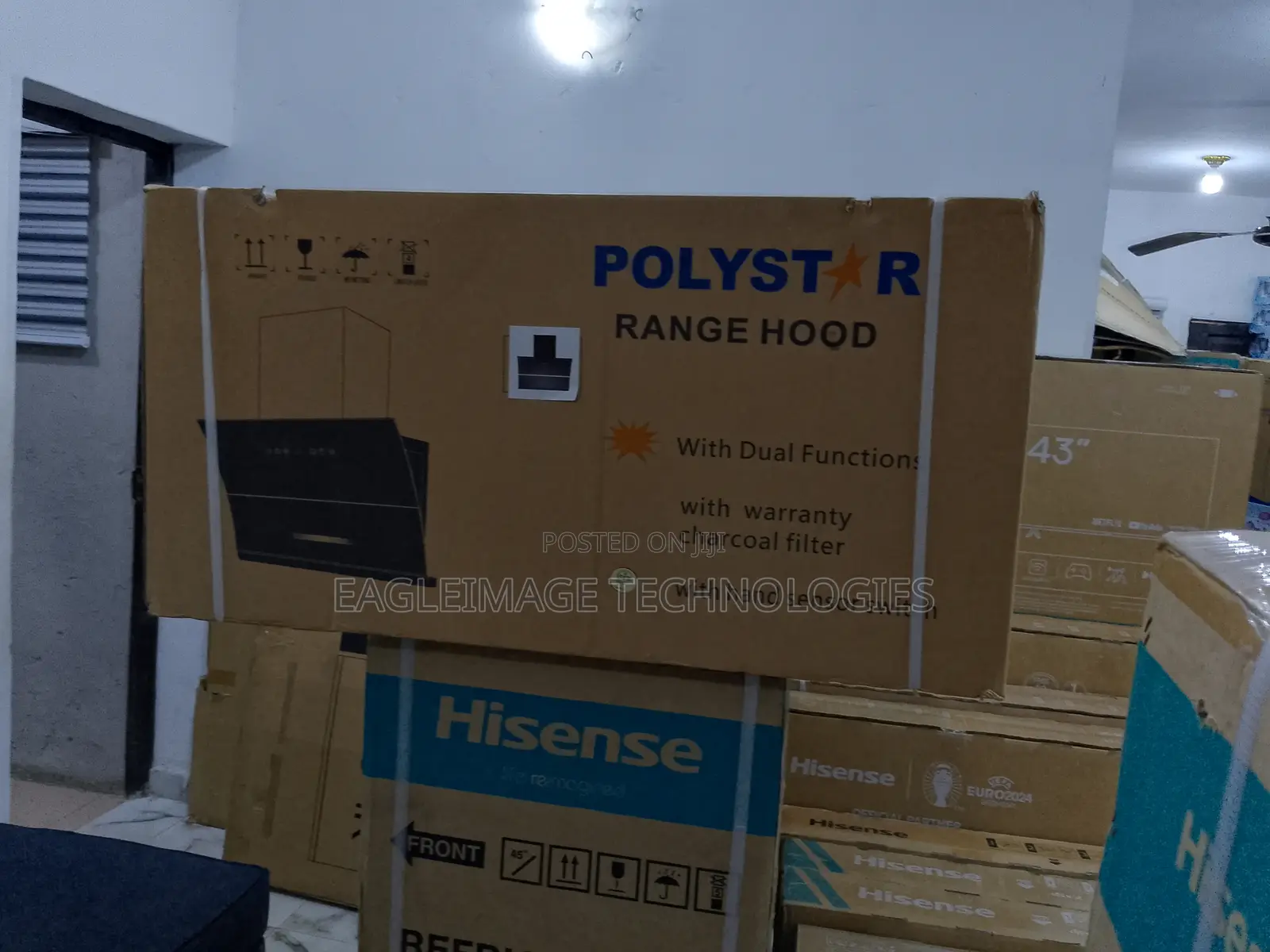 Super-Clean Polystar Range Hood Pv-Hb9oh38