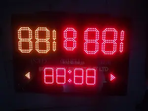 Electronic Substitution Change Over Soccer Board