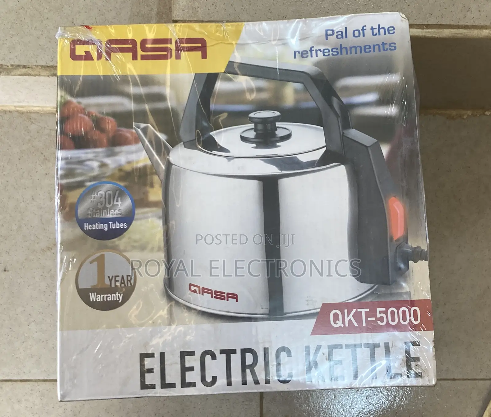 Top Quality Qasa Stainless Electric Kettle