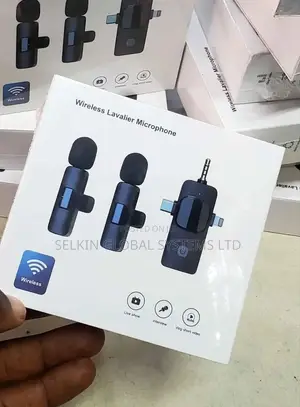 Wireless 3 in 1 Dual Lavalier Microphone