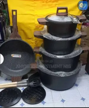 Granite Professional Set of Stock Cooking Pots 5sets