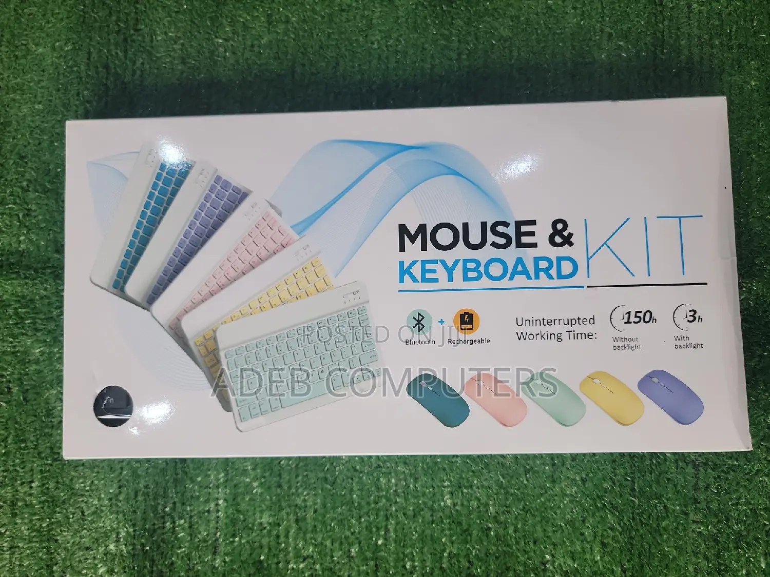 Wireless Keyboard for Computers and Tablets