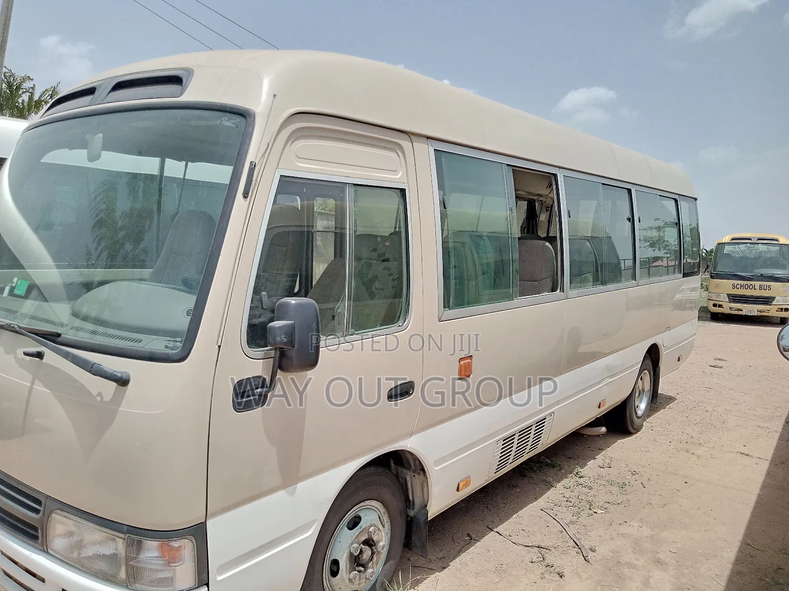 Toyota Coaster 2012 Brown