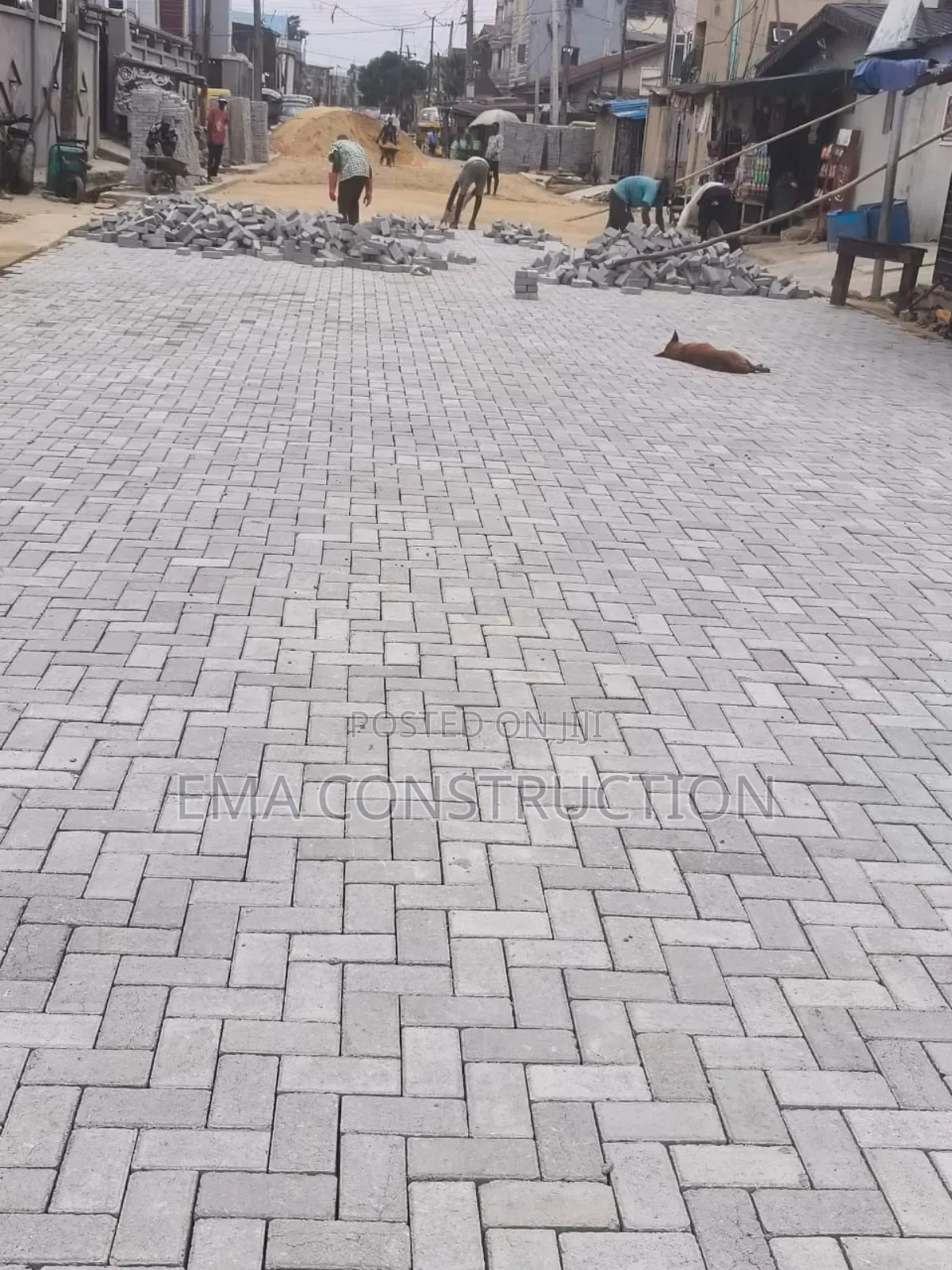 Road Interlocking Paving Stones