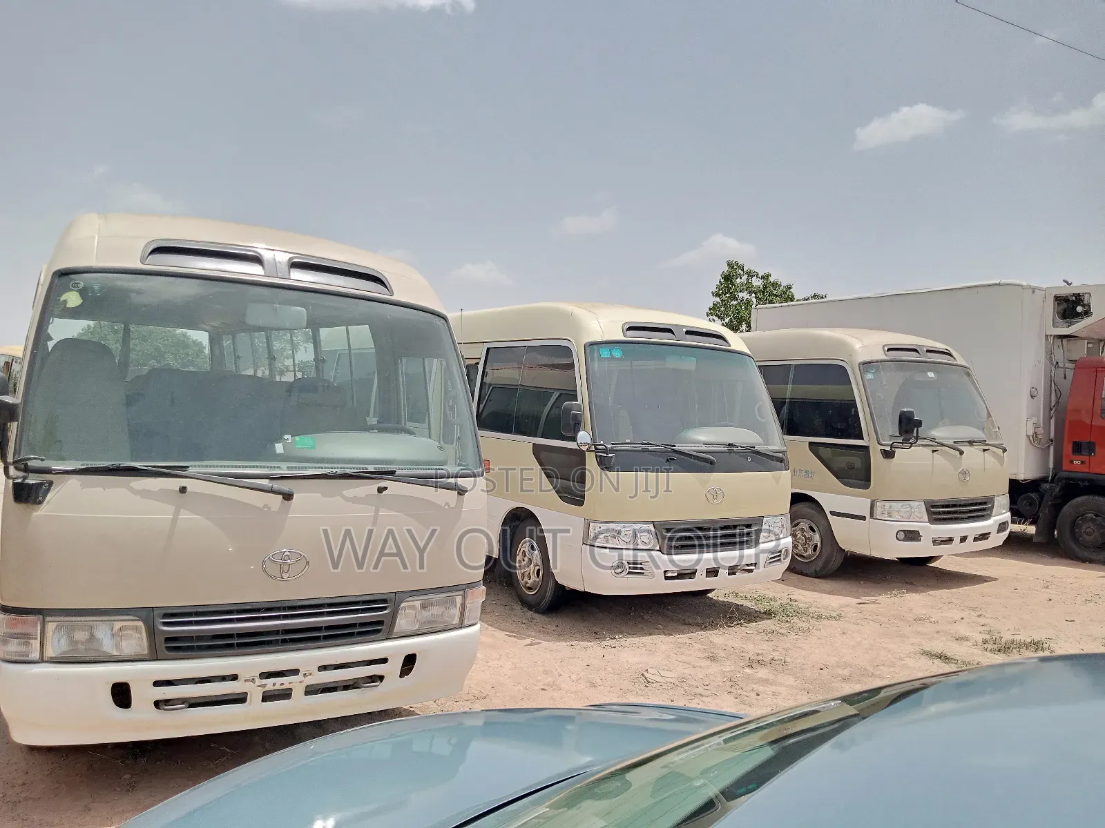 Toyota Coaster 2012 Brown