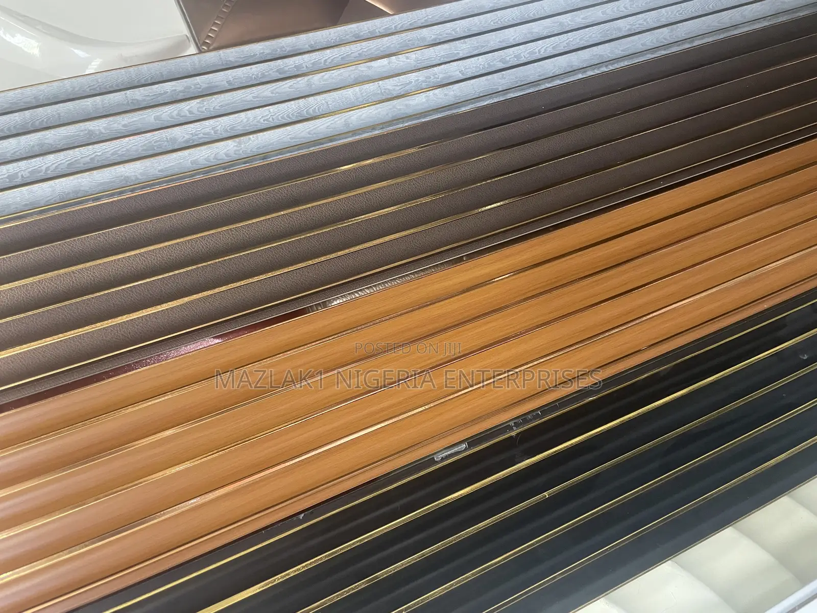 Fluted Panel Gold
