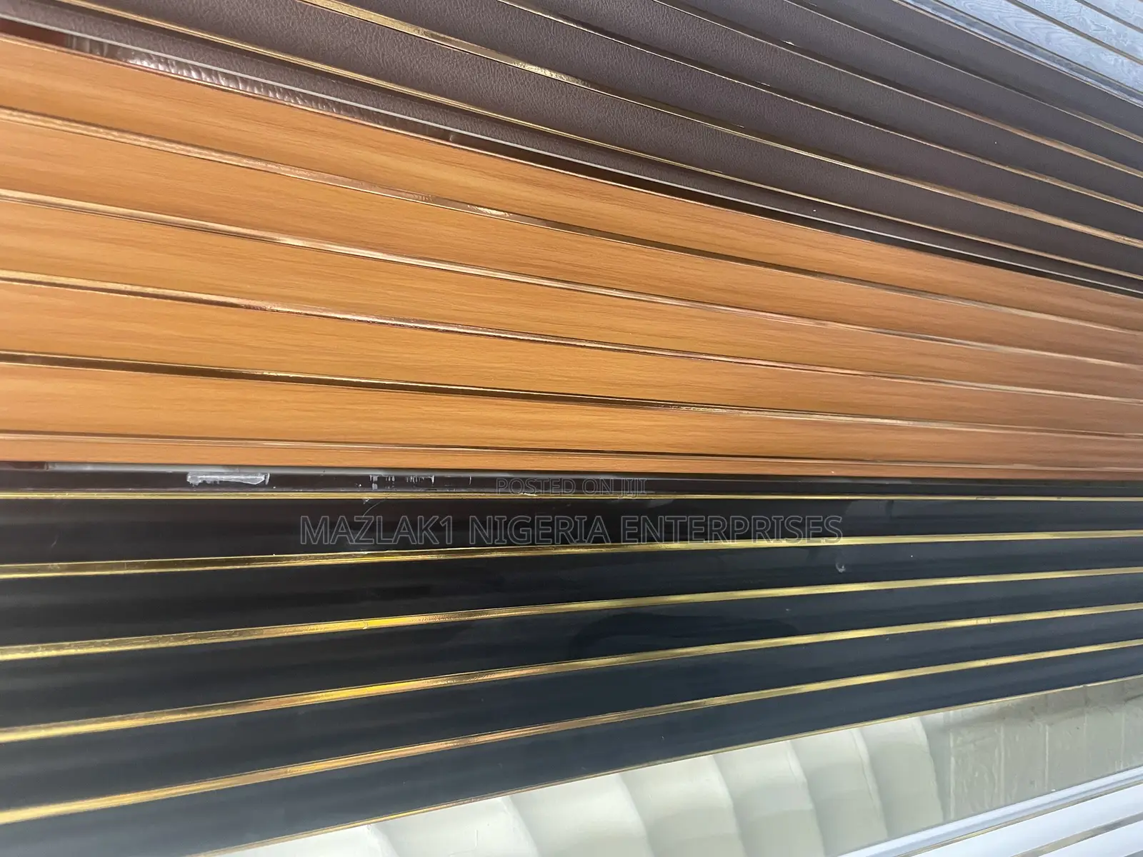 Fluted Panel Gold