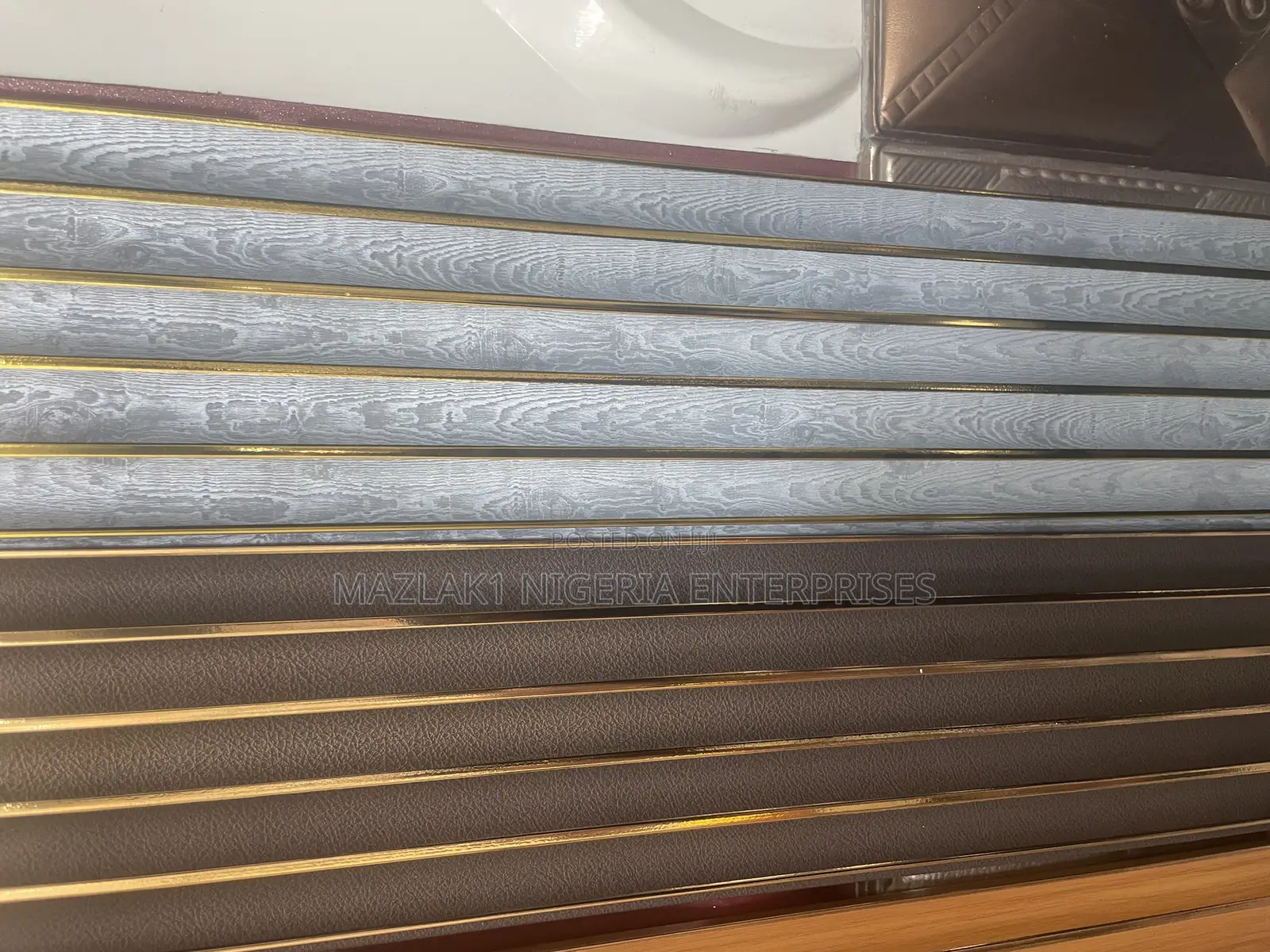 Fluted Panel Gold