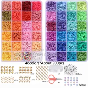 USA 10000PCS+ Beads for Bracelet Making Kit Beads Jewellery
