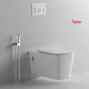 White Square Executive Concealed Wc