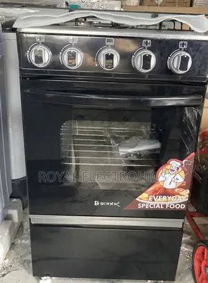 Sonik Standing Gas 4 Burners With Oven