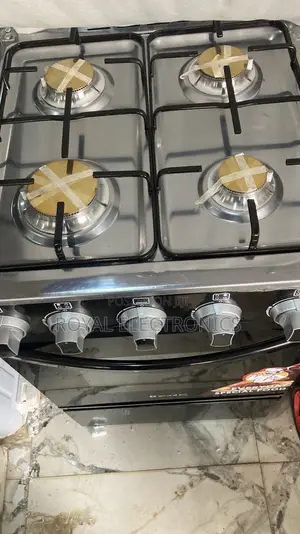 Black Sonik Gas Cooker With 55L Oven Capacity SSG-553O