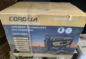 Corolla Gasoline Generator With Remote Control,Key Starter
