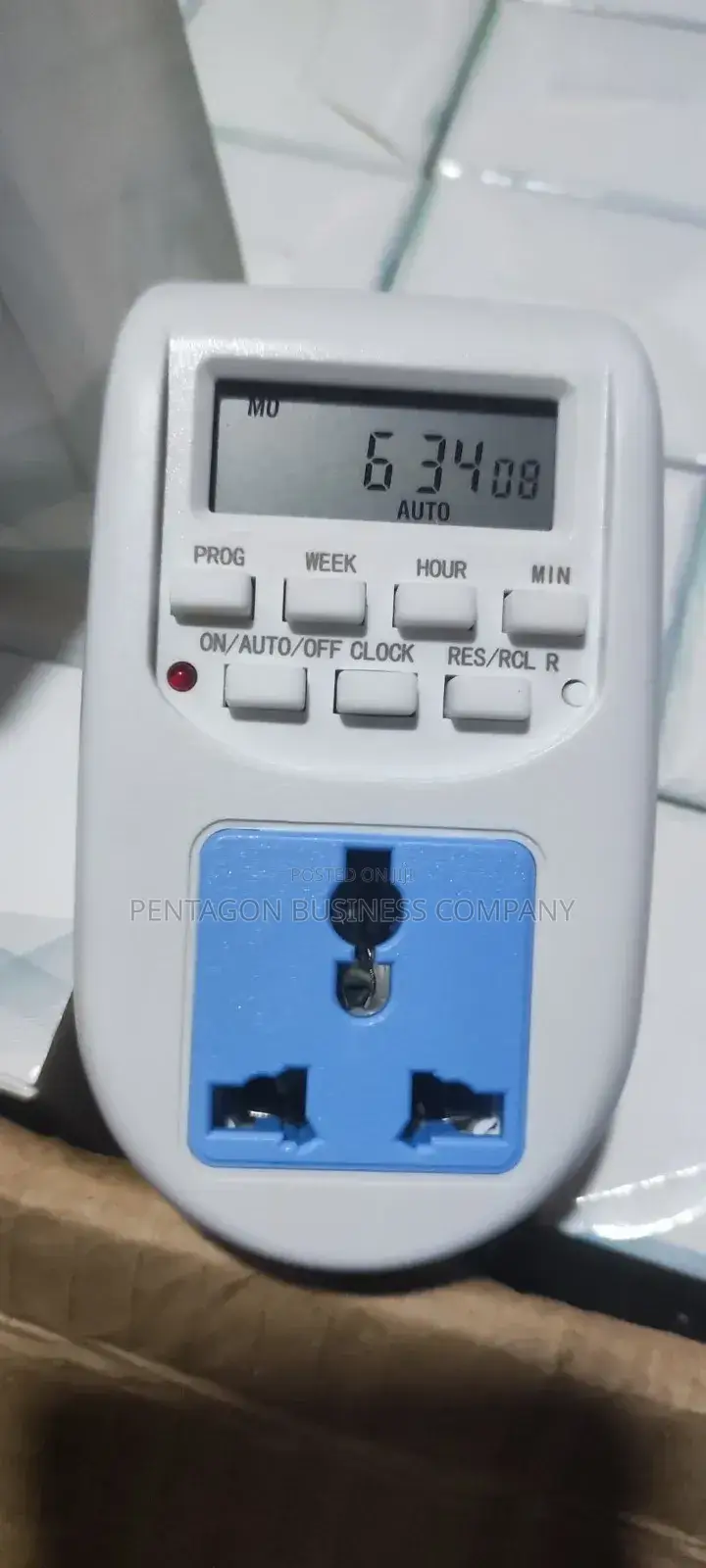 Weekly Programmable Timer Socket Type