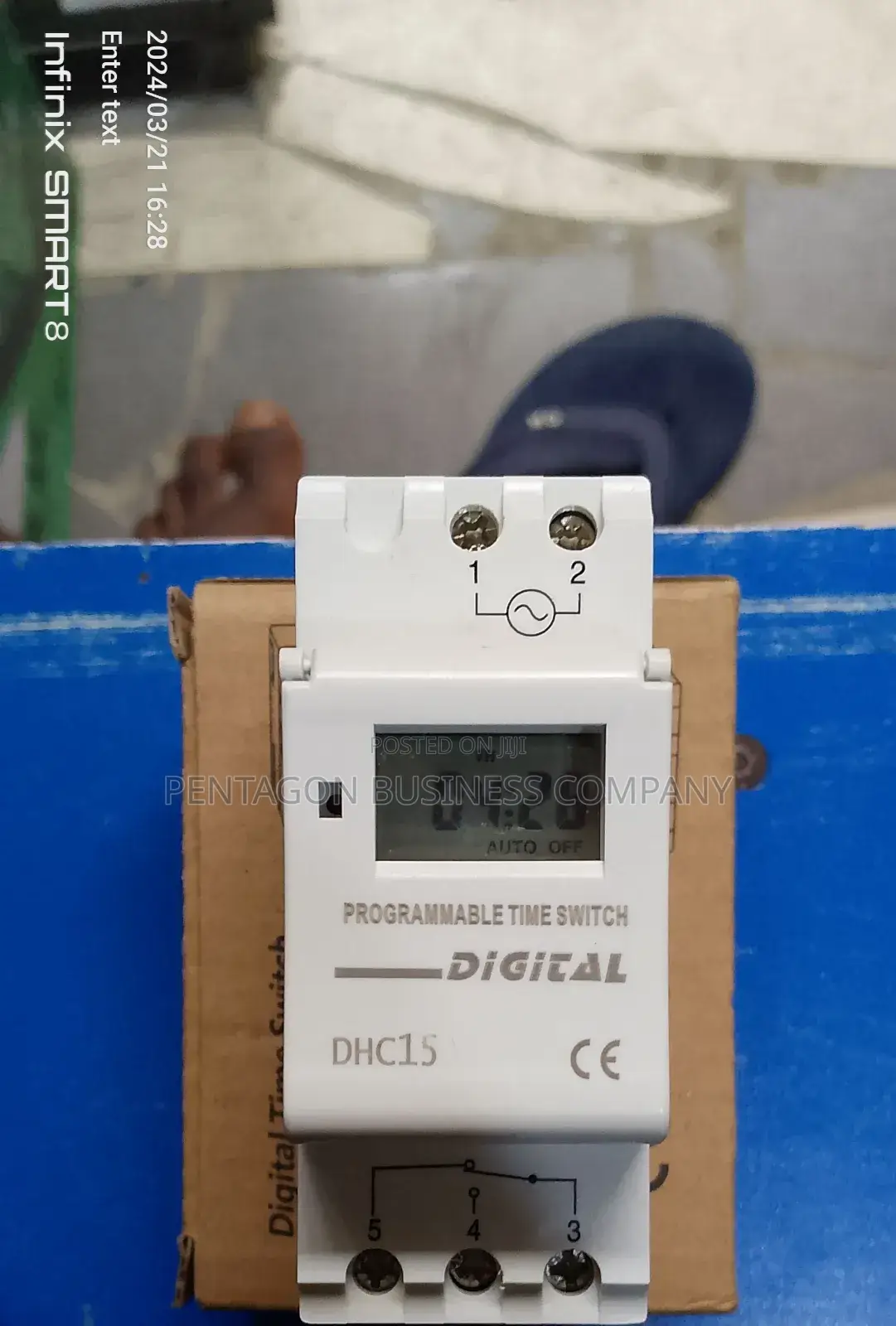 Weekly Programmable Timer Breaker Type