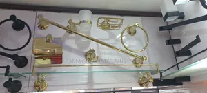 Complete Gold Toilet Nd Bathrooms Accessories