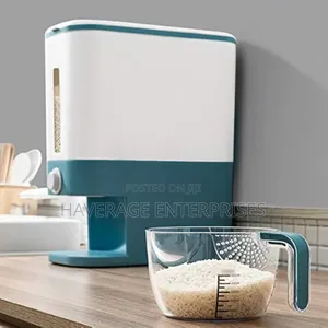 12kg Rice Storage Box Automatic Cereal Dispenser Boxs