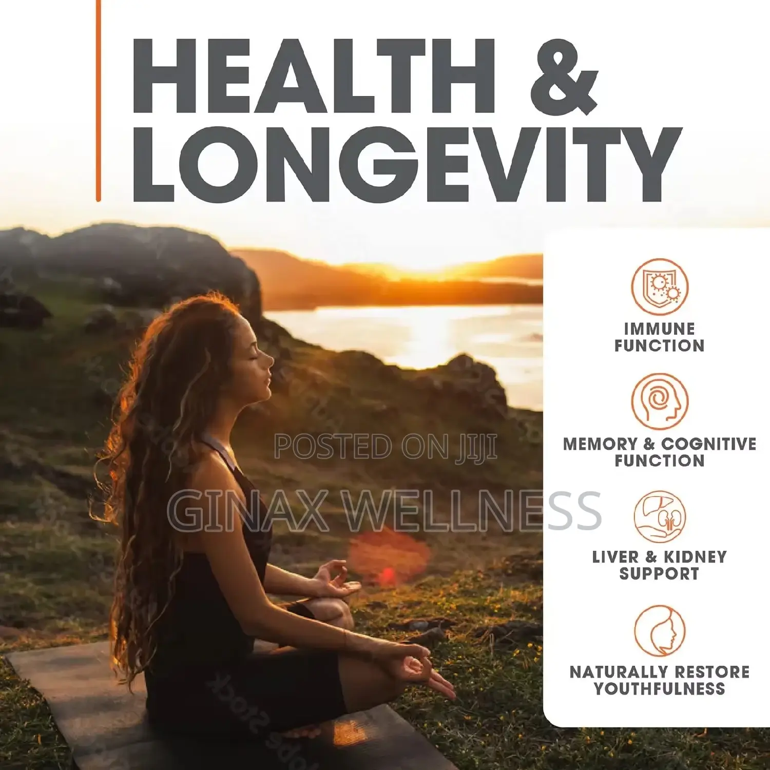 GINAX Lion’S Mane Mushroom Capsules With Beta-Glucans