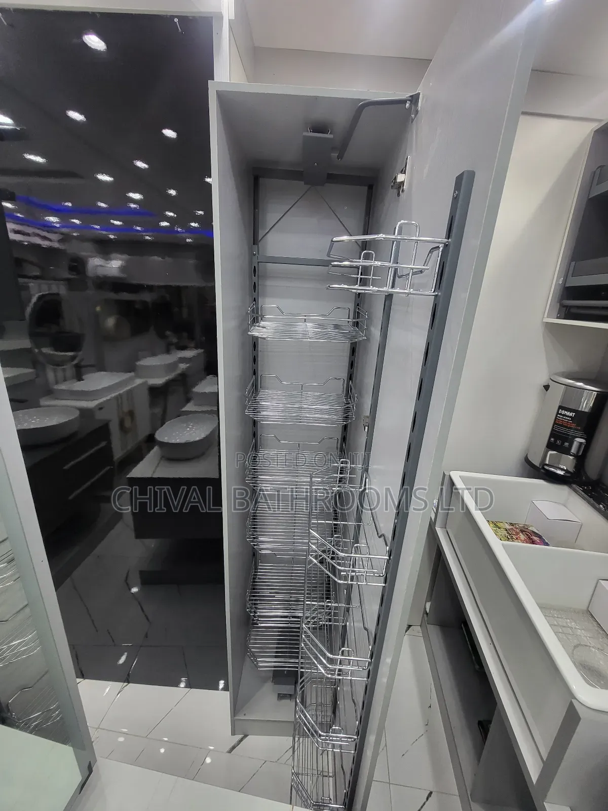 Pantry Chrome Plated