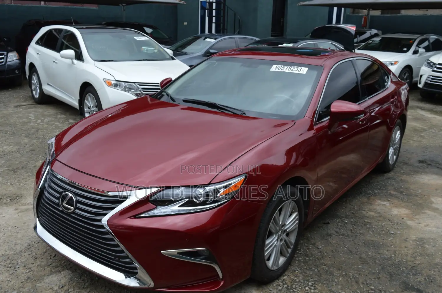 Lexus ES 2013 Red