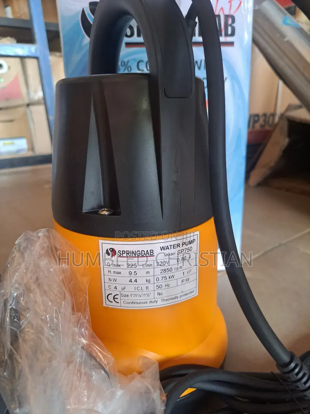 1hp Fanting Pump