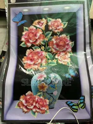 3D Wall Decor Flower Vase Sticker