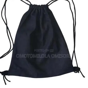 Photo - Jean Drawstring Bag