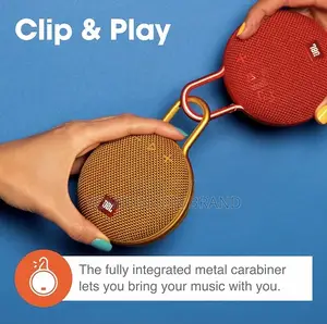 JBL Clip 3 Portable Bt Speaker Red