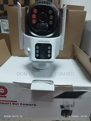 Solar PTZ Dual Lens V380 Wifi Camer