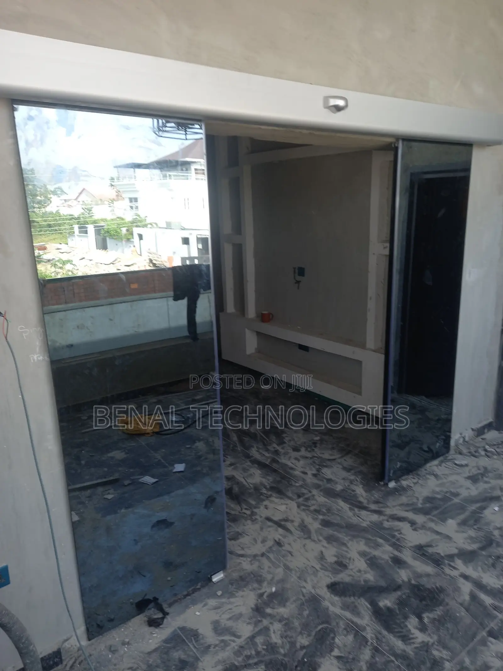 Automated Entry With Smart Sensor Door