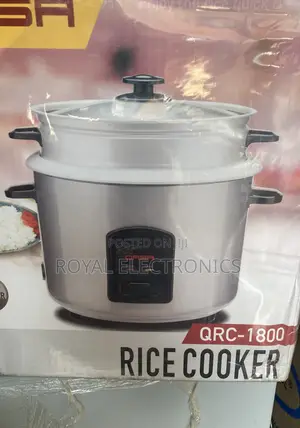 Photo - Brand New Quality Rice Cooker With Steamer 1.8L Capacity