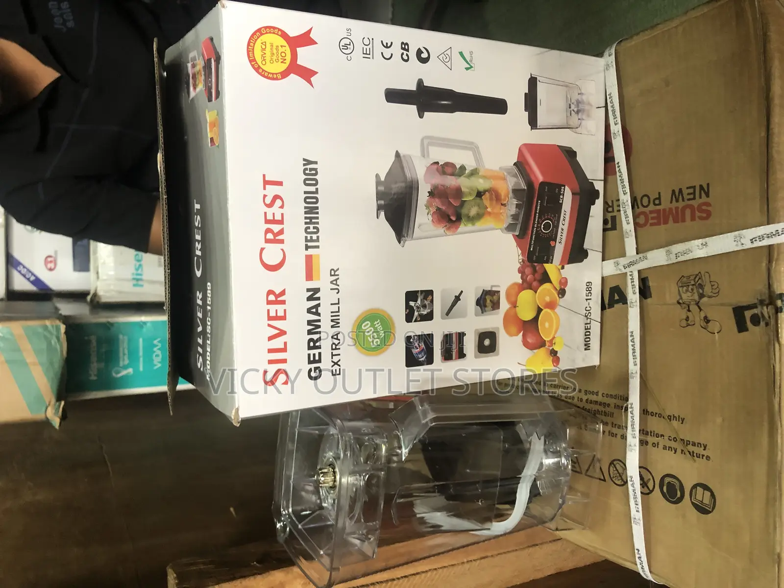 Sliver Crest Dual Cup Blender