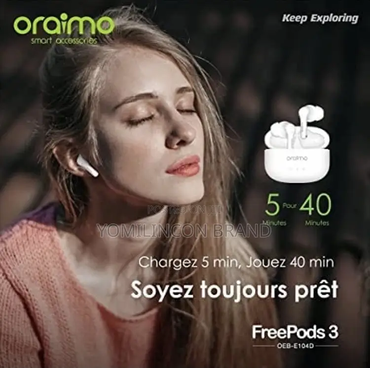 Oraimo Freepods 3 E104D White