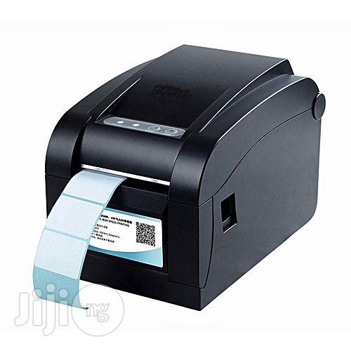 Thermal Barcode Label Printer - Black