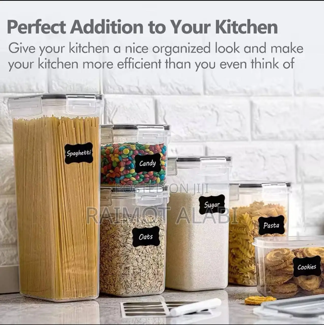 8pcs Air Tight Container