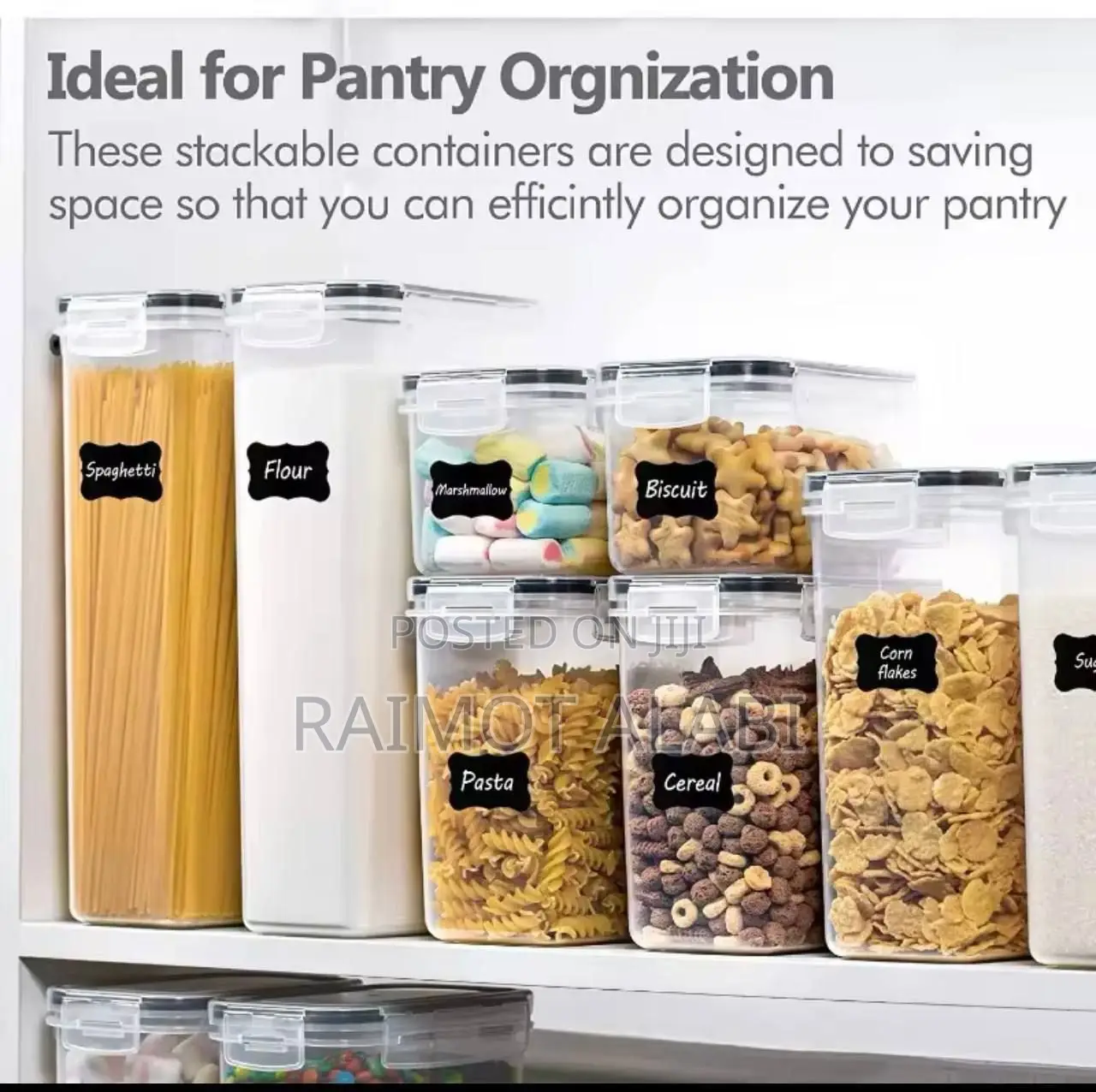 8pcs Air Tight Container