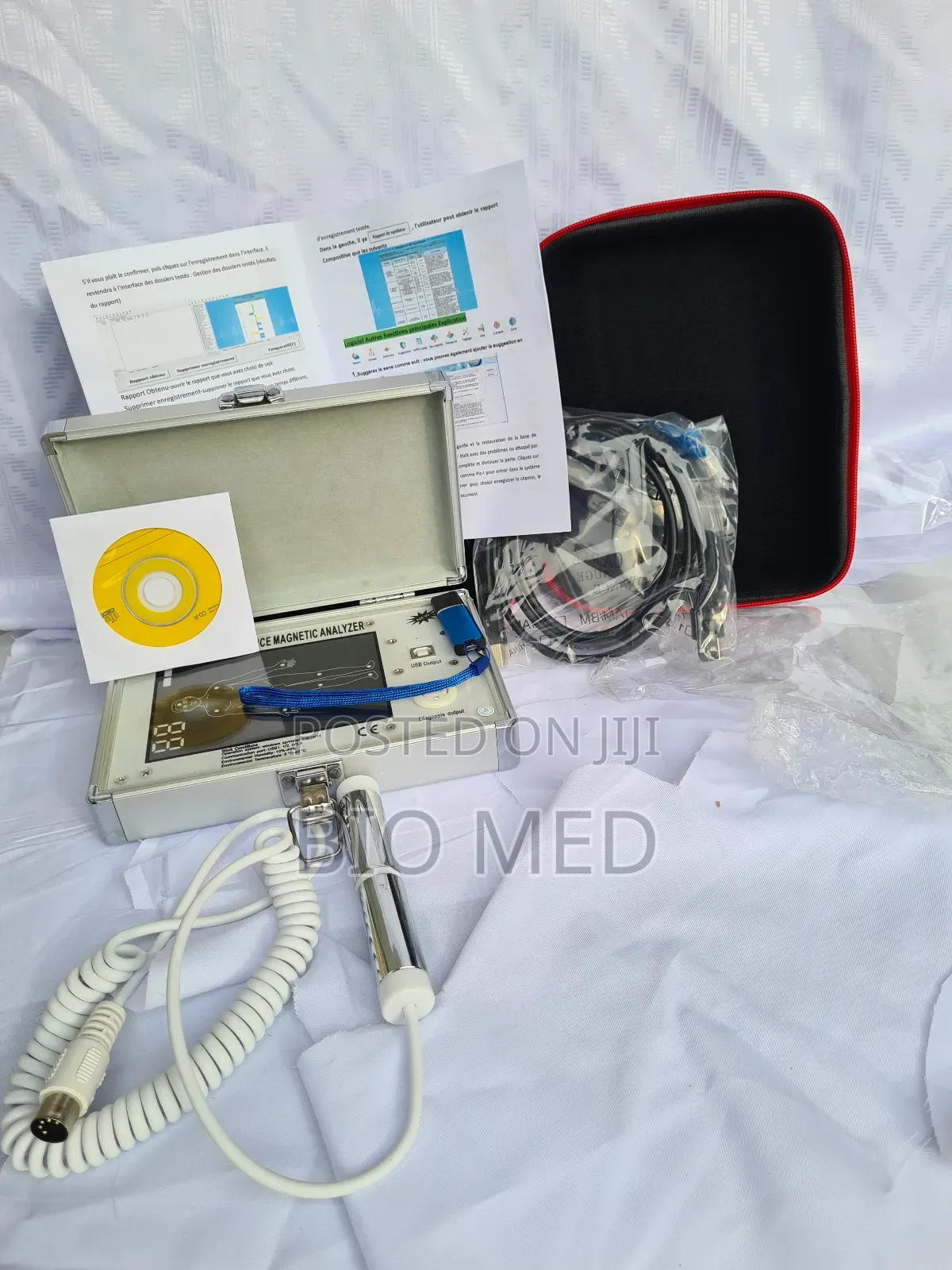 Mini Quantum Resonance Magnetic Analyser | With Sensor Rod.